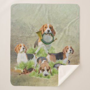 Beagle    sherpa blanket