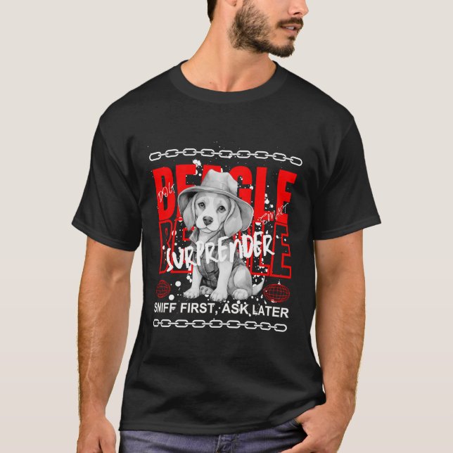 Beagle sniff T-Shirt (Front)