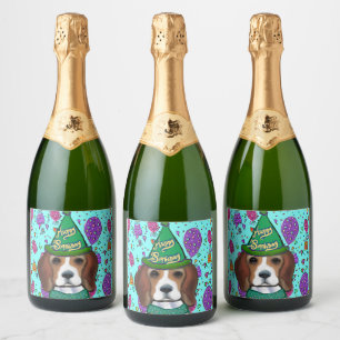 BEAGLE SPARKLING WINE LABEL