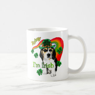 Beagle St Patrick's Day Coffee Mug