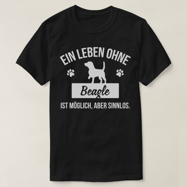 Beagle T-Shirt (Design Front)