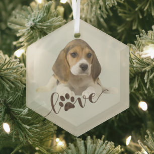 Beagle Tapestry Faux Canvas Print Acrylic Print Tr Glass Tree Decoration
