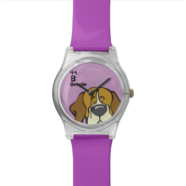 Beagle - The Dog Table Watch (Close Up)