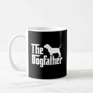 Beagle The Dogfather Beagle Lover Dad Father Papa Coffee Mug