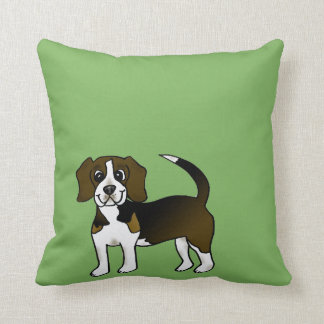 Beagle Throw Pillow