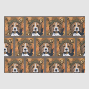 Beagle tissue paper
