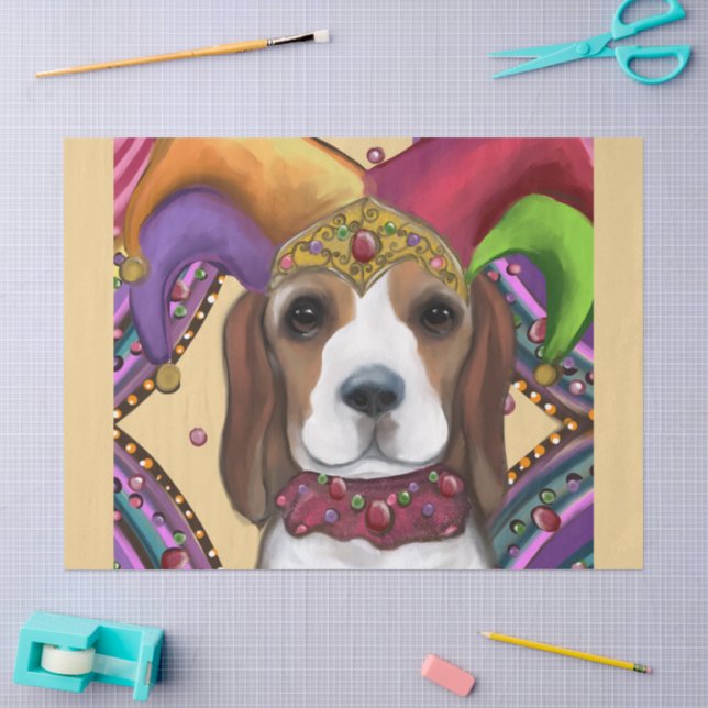 BEAGLE TISSUE PAPER (Craft)
