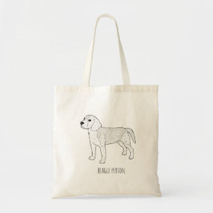 Beagle tote bag