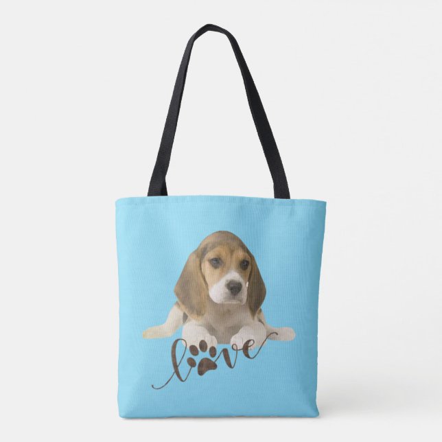 Beagle   tote bag (Back)