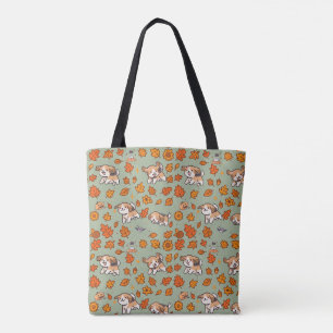 Beagle Tote Bag Halloween Cute Kawaii Dog Lover