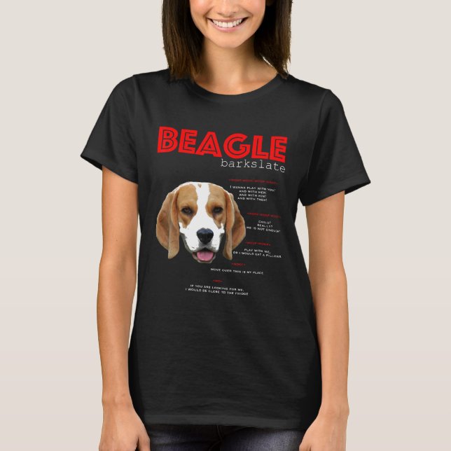 Beagle Translate T-Shirt (Front)