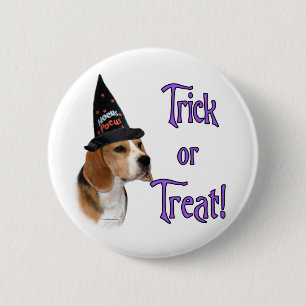 Beagle Trick 6 Cm Round Badge
