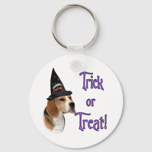 Beagle Trick Key Ring
