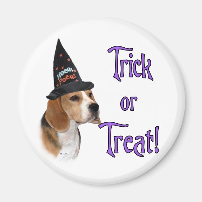 Beagle Trick Magnet (Front)