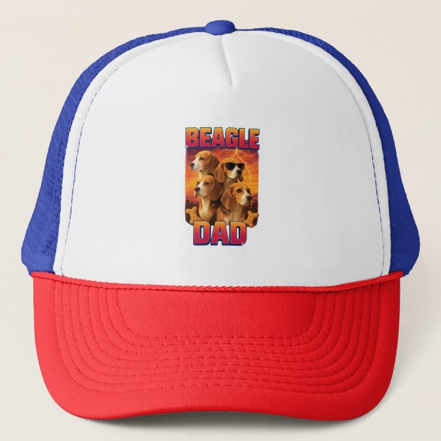 Beagle   trucker hat (Front)