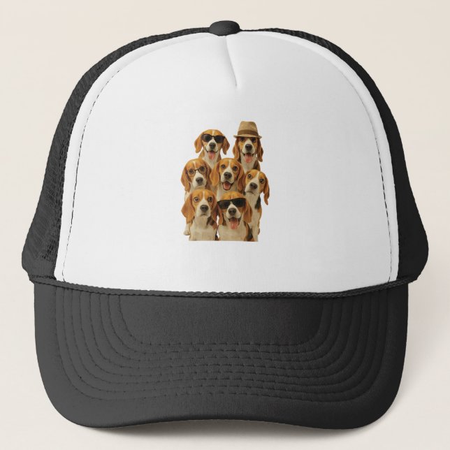 Beagle Trucker Hat (Front)