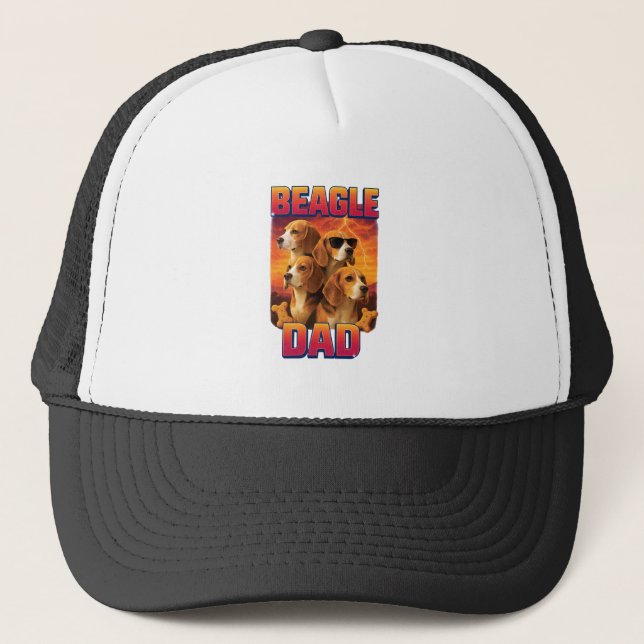 Beagle   trucker hat (Front)