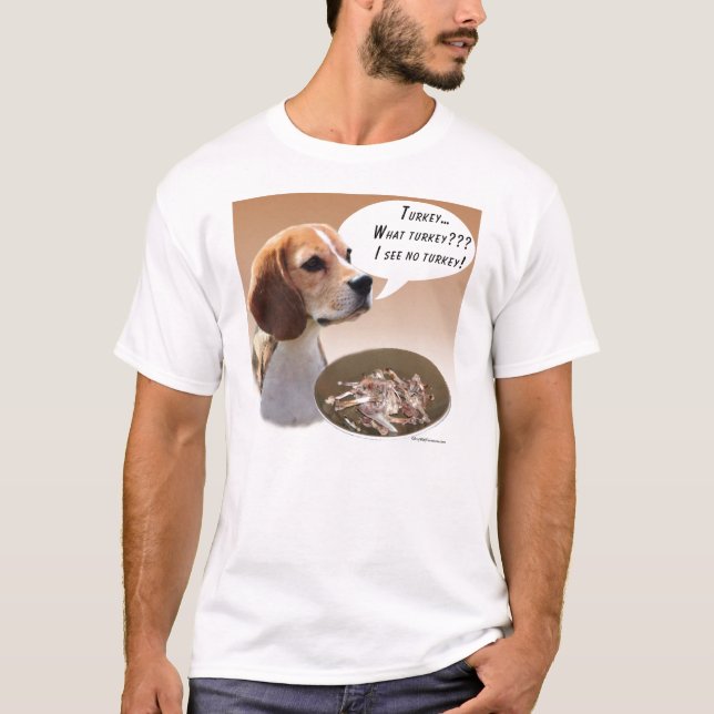 Beagle Turkey T-Shirt (Front)
