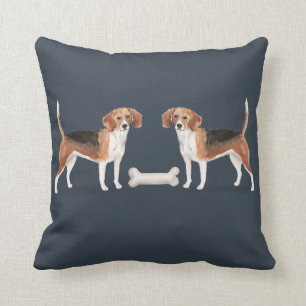 Beagle Vs Beagle Cushion