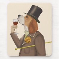 Beagle Wine Snob