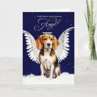 Beagle with Wings Angel Dog Christmas