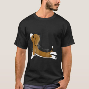 Beagle Yoga Dog T-Shirt
