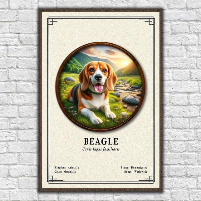 Beagle Zoology Series Poster (Creator Uploaded)