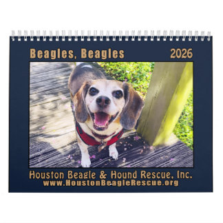 Beagles Beagles Wall calendar 2026