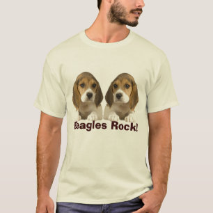 Beagles Rock Adult T-Shirt