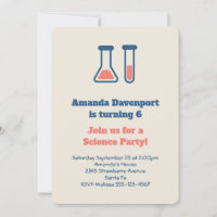 Beaker & Test Tube Science Themed Birthday