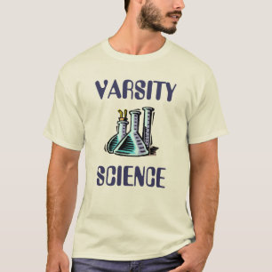 beakers, VARSITY, SCIENCE T-Shirt