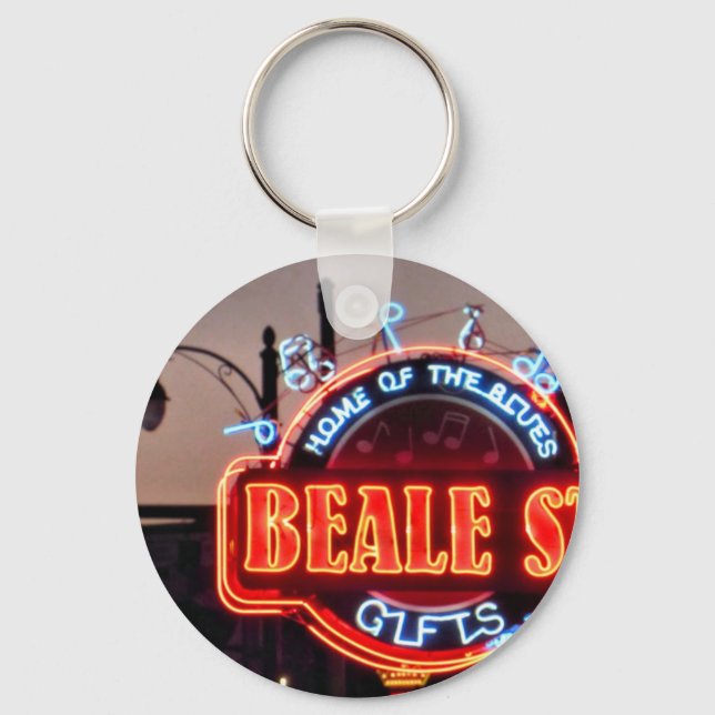 Beale Street Key Ring (Front)