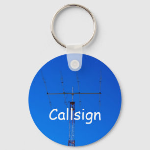 Beam Antenna and Callsign Key Ring