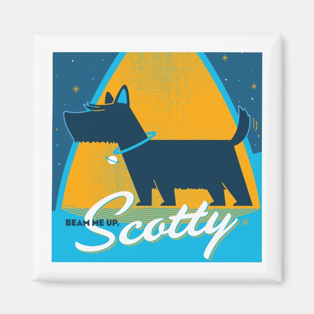 Beam Me Up Scotty Magnet (Front)
