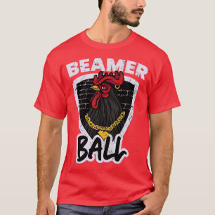 Beamer Ball Columbia South olina Vintage Rooster   T-Shirt