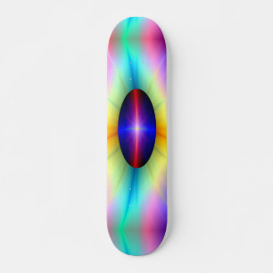 Beaming Crystal Skateboard