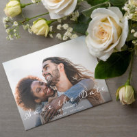 Beaming Delight Photo Wedding Save the Date