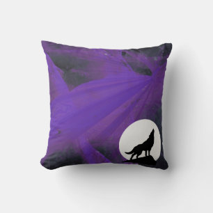 Beaming Wolf Howl Cushion