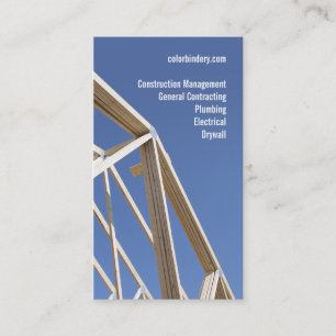 Beams Contractor Business Card
