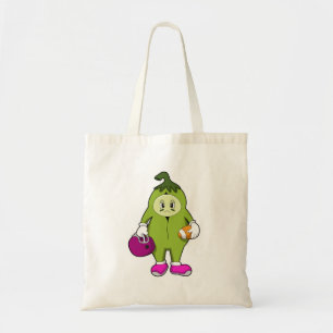 Bean at Football Sports Tote Bag