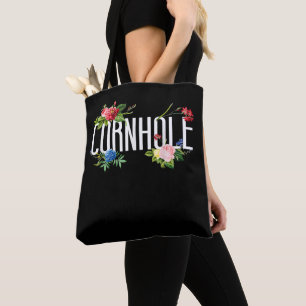 Bean Bag Player Champ Flower Floral Cornhole