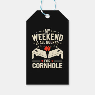 Bean Bag Toss Game Player Long Sleeve Gift Tags