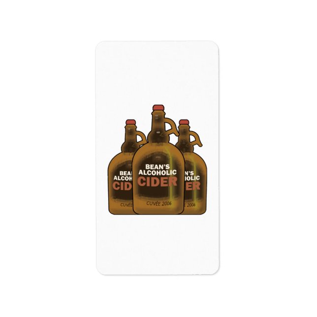 Bean Cider Label (Front)