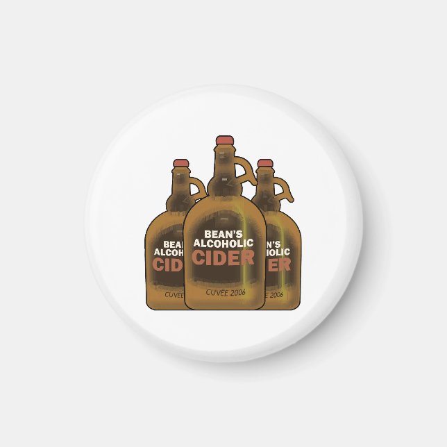Bean Cider Magnet (Front)