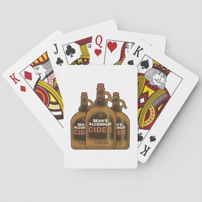 Bean Cider Playing Cards (Back)
