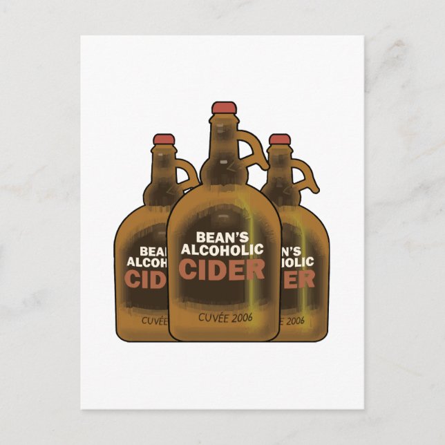 Bean Cider Postcard (Front)