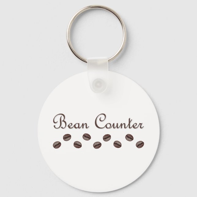 Bean Counter Key Ring (Front)