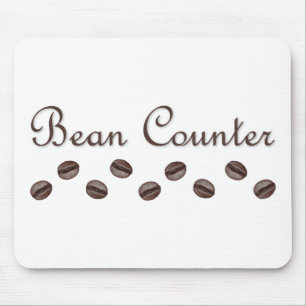 Bean Counter Mouse Pad