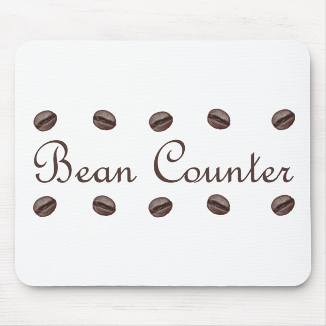 Bean Counter Mouse Pad (Front)