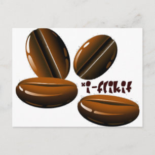 bean flicker postcard